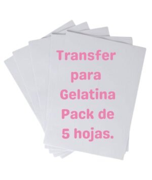 Transfer para Gelatina personalizable