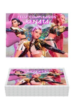 Impresión en oblea comestible de Las Demon Hunters