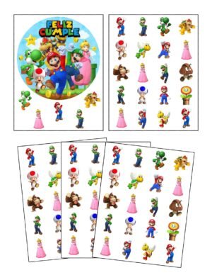 Transfer para Gelatina de Mario Bros