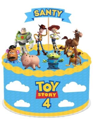 Cake Topper de Toy Story para Pastel