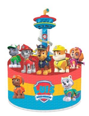 Cake Topper de Paw Patrol para pastel