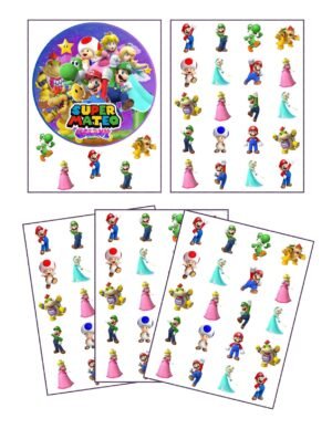 Transfer para Gelatina de Mario Bros Galaxy