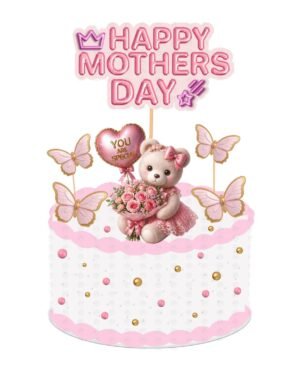 Cake Topper Happy Mothers Day para pastel