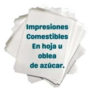 Oblea de Azúcar personalizable