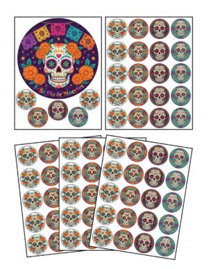 Transfer para Gelatina de Día de Muertos